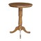 International Concepts Round 30 in Round Top Pedestal Table, 40.9 inH, Pecan, 30 in W, 30 in L, 40.9 in H, Wood, Pecan K59-30RT-6B-2 - alternate 3